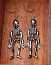 Skeleton Alloy Earrings