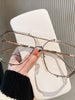 Transparent Gray Frame Flat