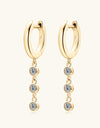 Moissanite Decor 925 Sterling Silver Earrings