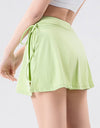 High Waist Active Skort with Pockets