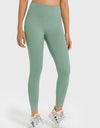 High Waist Ankle-Length Yoga Leggings
