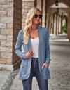 Open Front Cardigan with Pockets