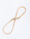 Elastic Iron Skinny Belt