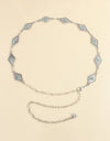 Vintage Turquoise Alloy Belt