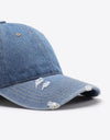 Distressed Adjustable Baseball Cap