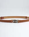 Alloy Buckle PU Belt