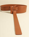 Knot Detail PU Belt