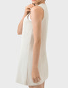 Round Neck Sleeveless Active Dress