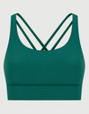 Crisscross Scoop Neck Active Tank
