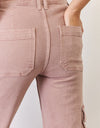 RISEN Full Size High Rise Cargo Wide Leg Jeans
