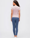 Round Neck Short Sleeve Active T-Shirt