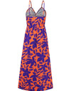 Twisted Printed V-Neck Cami Dress