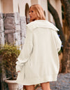 Dropped Shoulder Long Sleeve Cardigan