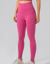 High Waist Wide Waistband Active Leggings